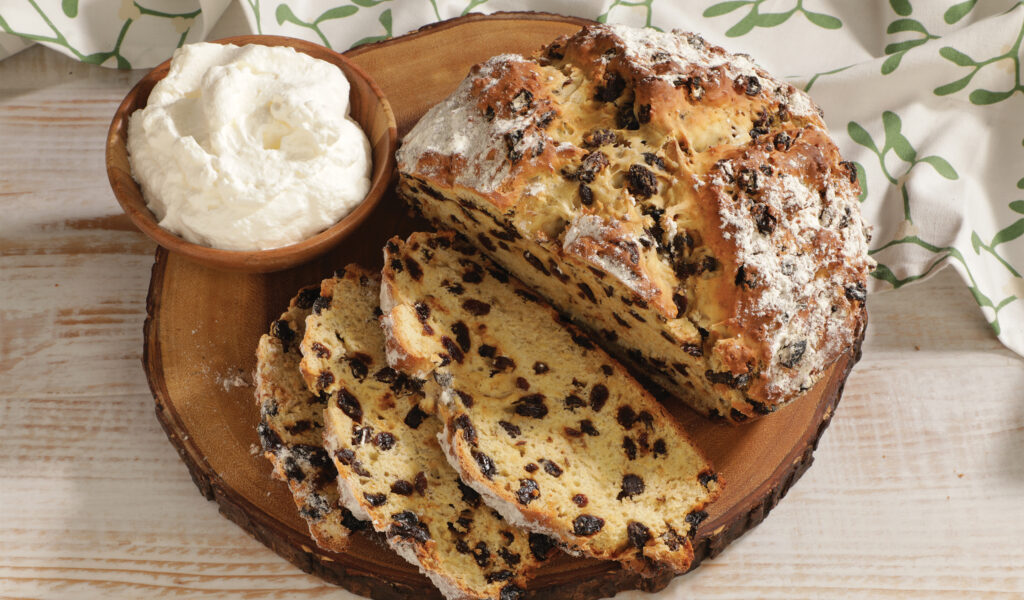 Budget Bites Irish Soda Bread with Clotted Cream • Tasty Recipes from Alliance Retail Group