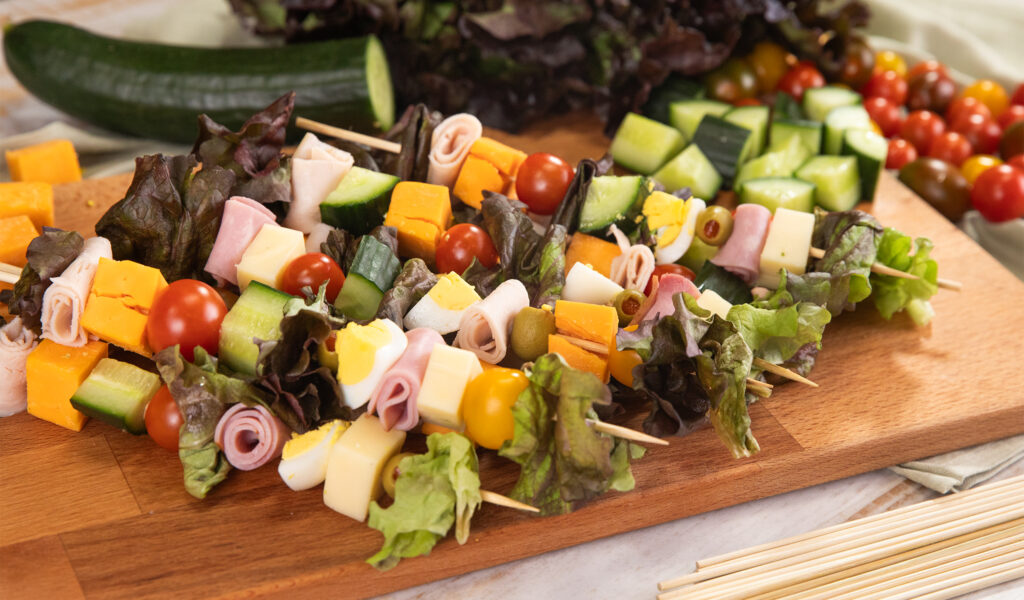 Salad Skewers • Tasty Recipes from Alliance Retail Group